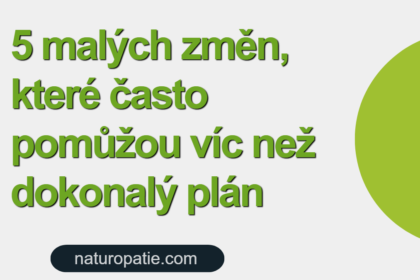 5 malých změn